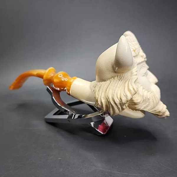 Paykoc Block Meerschaum Viking Estate Pipe, Unsmoked - Image 7