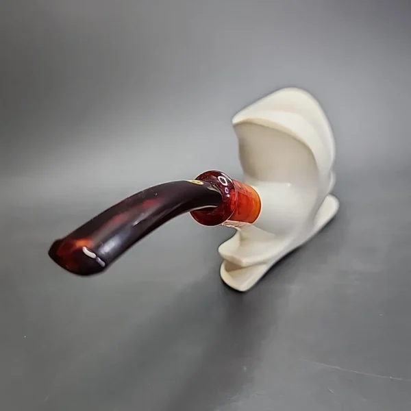 SMS Boot Estate Block Meerschaum Pipe, Unsmoked - Image 8