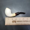 SMS Smooth Danish Egg Estate Block Meerschaum Pipe - Image 9