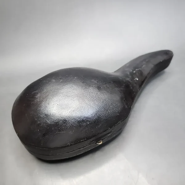 Vintage Floral Block Meerschaum Estate Pipe, with Fitted Case, Unsmoked - Image 11