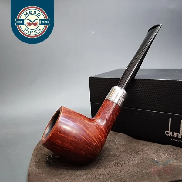 1992 Dunhill Bruyere 4103 Smooth Army Mount Billiard Estate Briar Pipe, English Estates