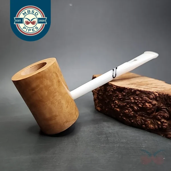 Mastro Geppetto Liscia 3 Smooth Estate Briar Pipe, Unsmoked