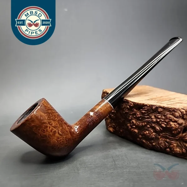 Early Kaywoodie Super Grain 5006 Smooth Dublin Estate Briar Pipe, Big 4 Hole Stinger, American Estates