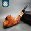 Karl Erik Ekstravagant A Freehand Horn Estate Briar Pipe, Unsmoked