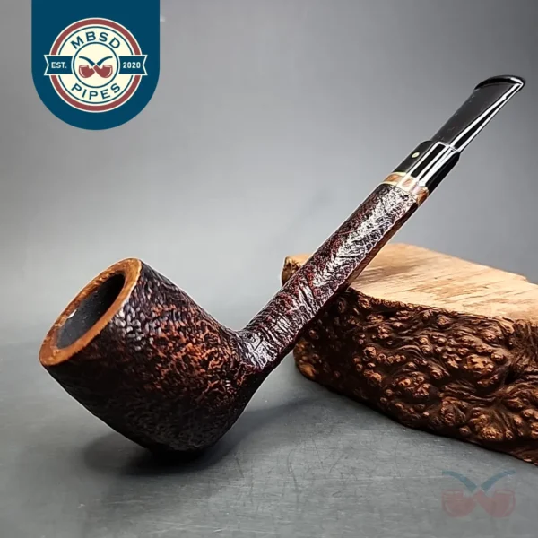 Savinelli Punto Oro Mister G 806 Estate Briar Pipe, 6mm, Italian Estates