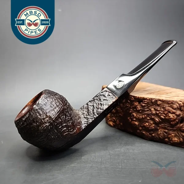 GBD Prehistoric 2006 Sandblasted Bulldog Estate Briar Pipe, English Estates