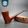 Dave Neeb Magnum Smooth Cherrywood Handmade Briar Pipe, New