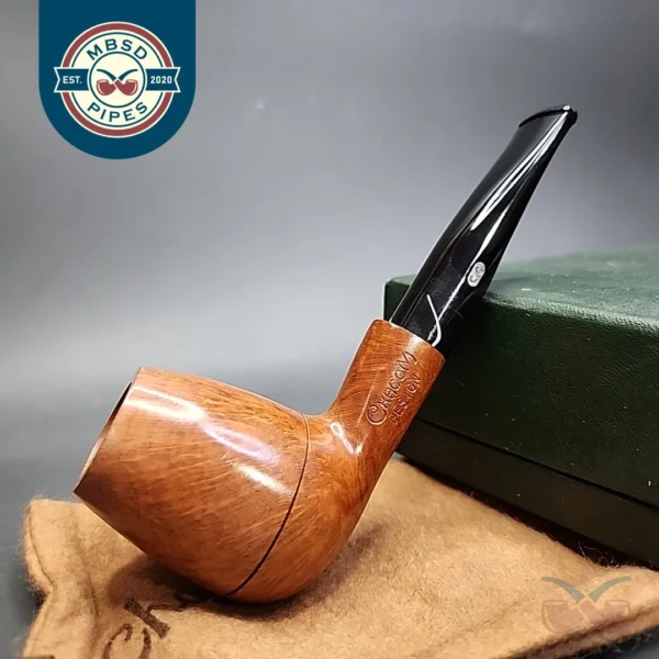 Chacom Design Smooth Stack Hybrid Estate Briar Pipe Unsmoked