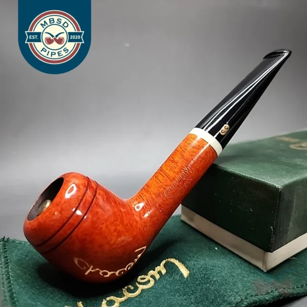Chacom Artisan 409 Smooth Rhodesian Estate Briar Pipe, Unsmoked
