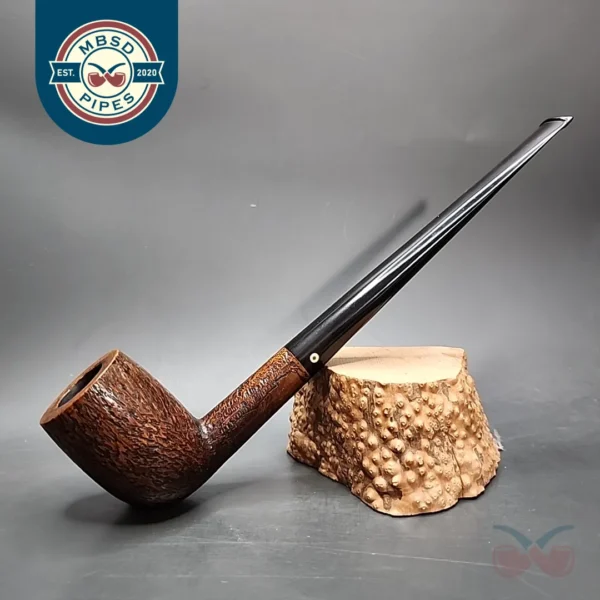 Peter Brakner Magnum Long Billiard Estate Briar Pipe, Danish Estates