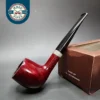 Jacobean REO by Les Wood Smooth Billiard Estate Briar Pipe, Unsmoked