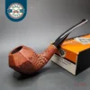 BBB Bolder Grain 10 Panel Rhodesian Estate Briar Pipe, Unsmoked