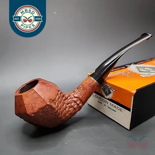 BBB Bolder Grain 10 Panel Rhodesian Estate Briar Pipe, Unsmoked