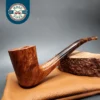 Dave Neeb Magnum Smooth Bent Dublin Handmade Briar Pipe, New