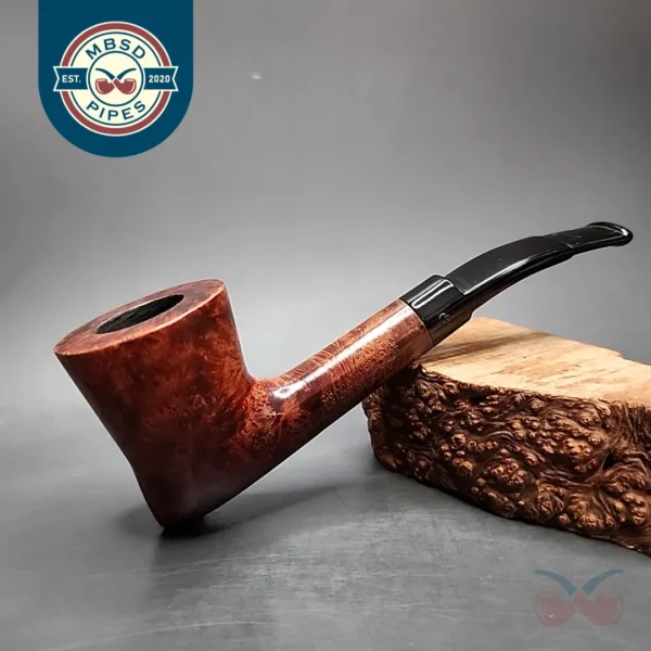 Charatan's Make Belvedere 4654DC Smooth Skater Estate Briar Pipe, English Estates