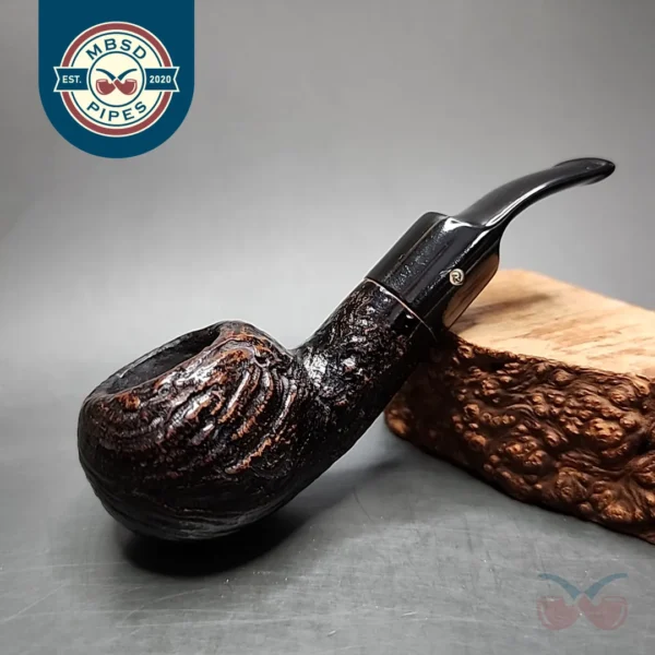 The Scoop Sandblasted Bullmoose Estate Briar Pipe, Italian Estates