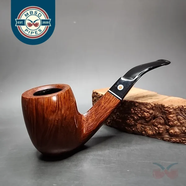 Thomas Cristiano C Signature Grade Sitter Estate Briar Pipe, Italian Estates
