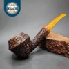 Mario Grandi Sandblasted Rhodesian Estate Briar Pipe, Italian Estates