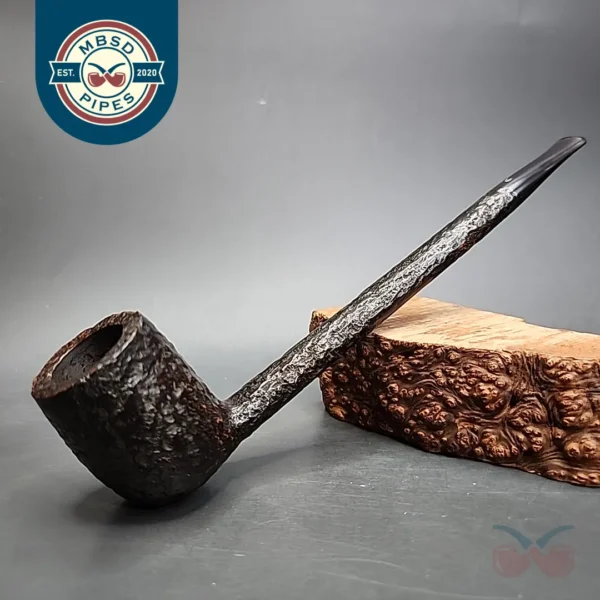 Astleys Rusticated Canadian Estate Briar Pipe, English Estates