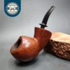 Bennie Joe Smooth Blowfish Handmade Briar Pipe, New