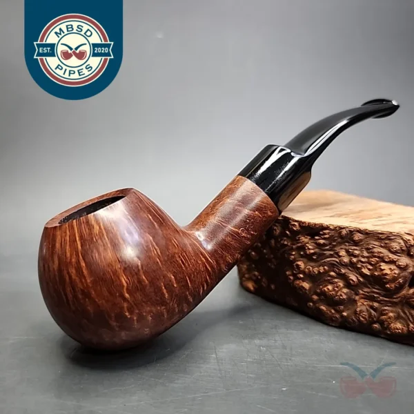 Gigi Country 055 Smooth Author Estate Briar Pipe Unsmoked, 9mm
