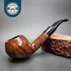 Astleys Smooth Diplomat Estate Briar Pipe, 9mm, English Estates