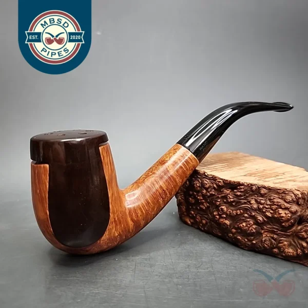 Fribourg & Treyer Shipmate Wind Cap Bent Billiard Estate Briar Pipe, English Estates
