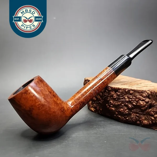 Gigi Smooth Lovat Estate Briar Pipe, Unsmoked