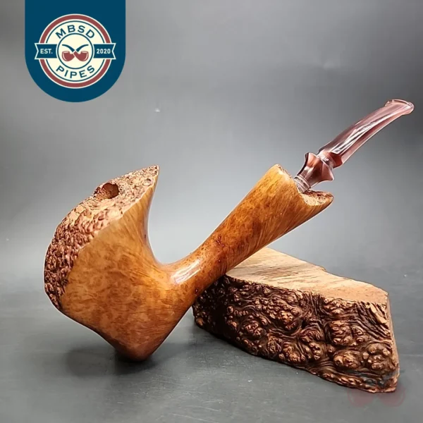 Large Smooth Freehand Estate Briar, Pipe Unsmoked