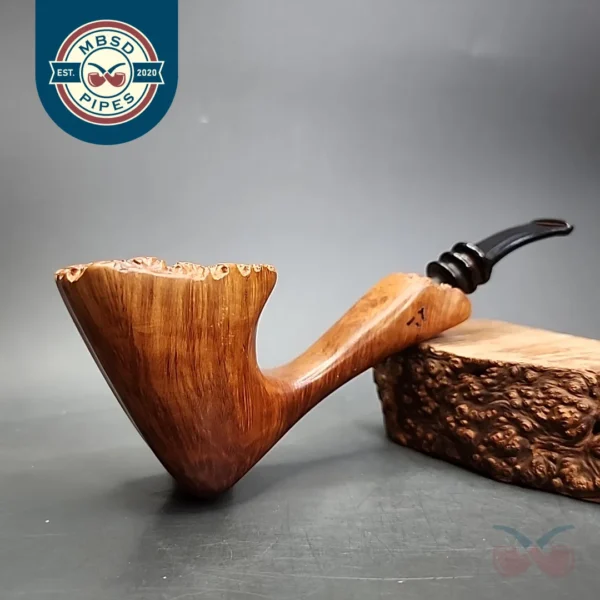 Large Smooth Freehand Estate Briar, Pipe Unsmoked