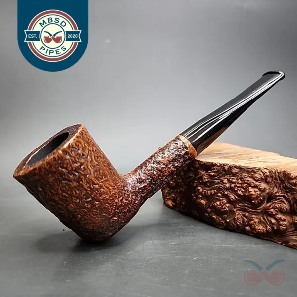 Ben Wade Sandblasted Dublin Estate Briar Pipe, English Estates