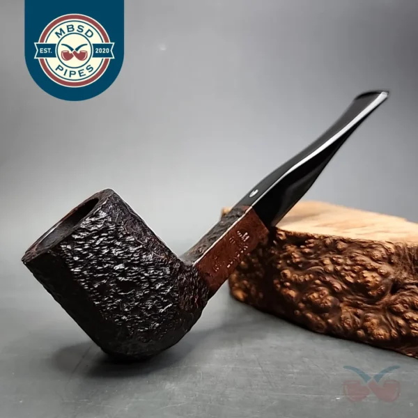 Astleys Rusticated Panel Billiard Estate Briar Pipe, English Estates
