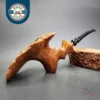 Sven Lar by Michael Kabik Magnum Freehand Estate Briar Pipe, Unsmoked