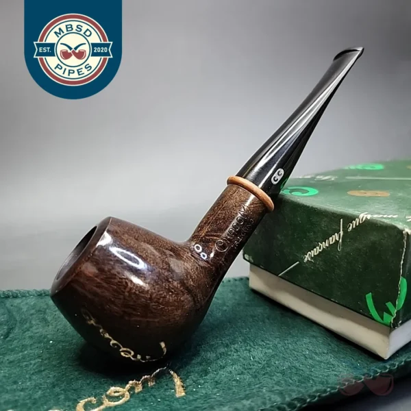 Chacom Trekking 263 Smooth Brandy Estate Briar Pipe Unsmoked, 9mm Adapter