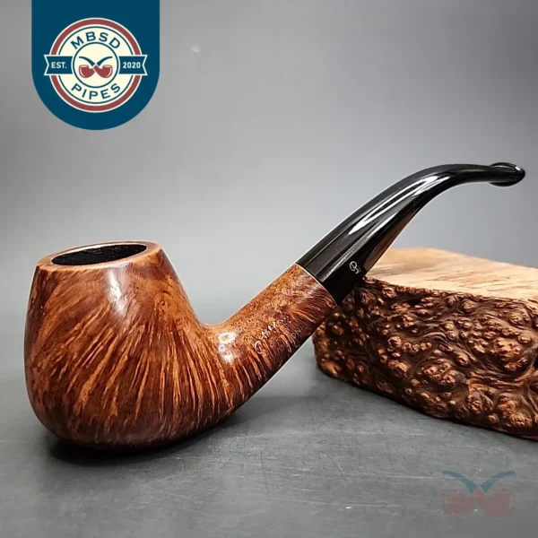 Peterson Shannon B11 Smooth Bent Brandy Estate Briar Pipe, Irish Estates