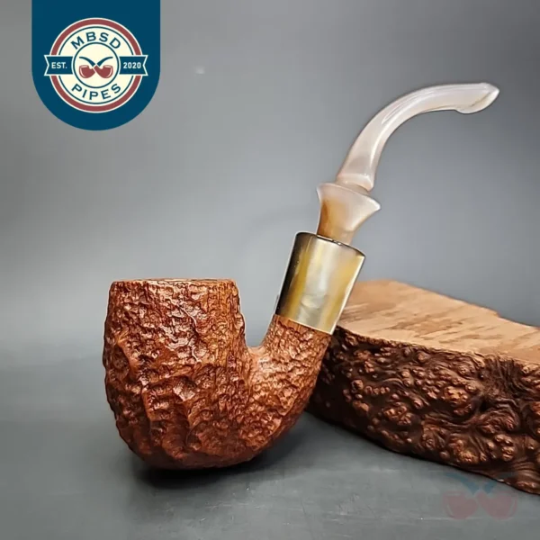 Savinelli Estella Non Pareil 9614 Oom Paul Estate Briar Pipe, Italian Estates
