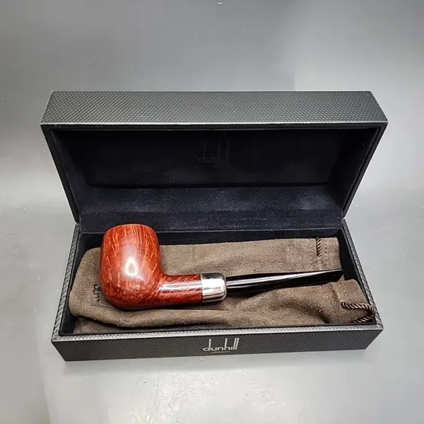 1992 Dunhill Bruyere 4103 Smooth Army Mount Billiard Estate Briar Pipe, English Estates - Image 3