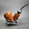 Bari by Age Bogelund Smooth Freehand Estate Briar Pipe, Danish Estates - Image 3