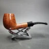 Gigi Novecento 780 Smooth Bent Brandy Estate Briar Pipe, Unsmoked, 9mm - Image 3