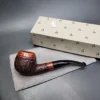 Savinelli Saturnia 626 Partially Rusticated Estate Briar Pipe, 6mm, Italian Estates - Image 3
