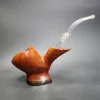 Bjarne Handmade Smooth Freehand Sitter Estate Briar Pipe, Danish Estates - Image 3