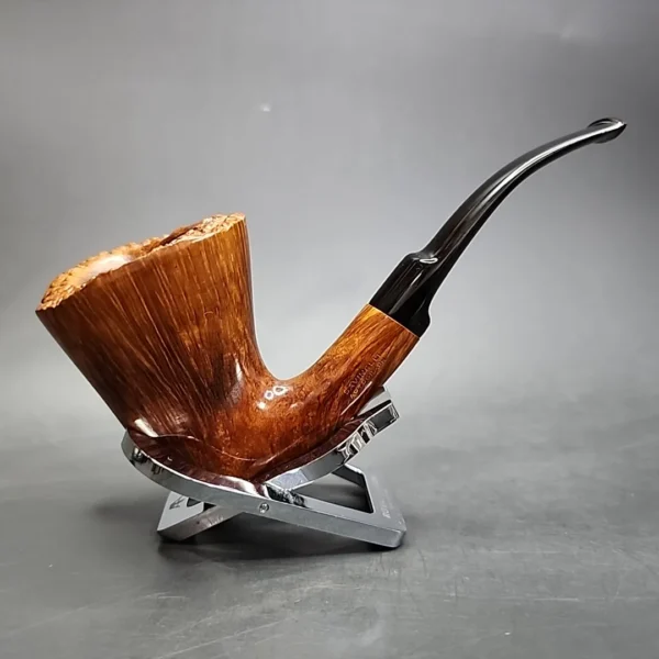 Savinelli Autograph 00 Smooth Freehand Estate Briar Pipe - Image 3