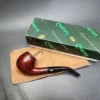 Chacom Centenaire 184, Smooth Bent Apple Estate Briar Pipe, Unsmoked - Image 3