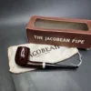 Jacobean Original by Les Wood Smooth Straight Billiard Estate Briar Pipe, Unsmoked - Image 4