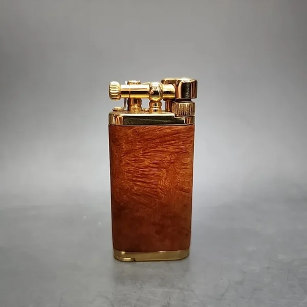 IM Corona Old Boy Smooth Briar Case Pipe Lighter - Image 3