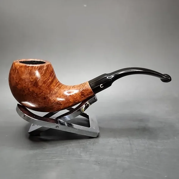Comoy's Claridge 1770 Smooth Bent Cobra Estate Briar Pipe, English Estates - Image 3