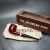 Jacobean REO by Les Wood Smooth Billiard Estate Briar Pipe, Unsmoked - Image 3