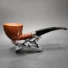 Brebbia Pura Gala 1997 Smooth Bent Dublin Estate Briar Pipe, Italian Estates - Image 3
