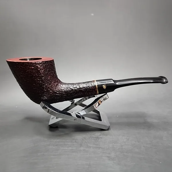 Savinelli Roma 904 KS Rusticated Estate Briar Pipe, 6mm, Italian Estates - Image 3