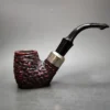 Peterson System Standard 304 Rusticated Oom Paul Estate Briar Pipe, Irish Estates - Image 3